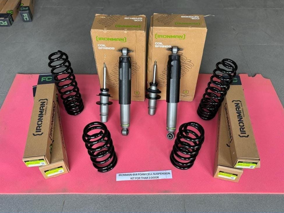 Mahindra Thar 3 Door Ironman Foam Cell Suspension Kit